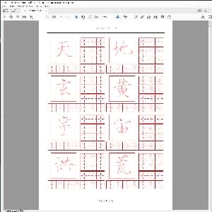 成人硬笔训练行楷书:瘦金体-钢笔字帖-千字文.PDF