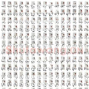 儿童控笔字帖结构篇例字视频324个