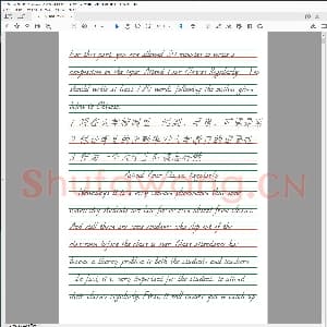 意大利文斜体字帖：英语四级范文 技巧句型 100句.pdf