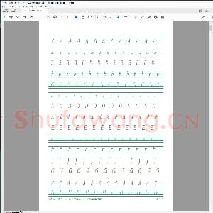 意大利文斜体字帖：英语字帖意大利斜体31页.pdf