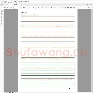 意大利文斜体字帖：英语范文字帖.pdf