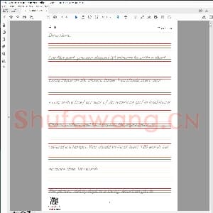 英语字帖衡水体:英文经典范文20篇.pdf