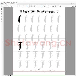 英文字母字帖：30天英文字母字帖-Ff.pdf