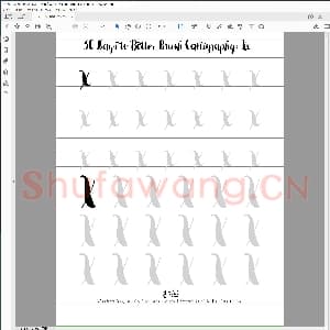 英文字母字帖：30天英文字母字帖-Xx.pdf