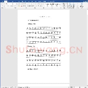 小学生英语专用字帖：最全英语英文书法手写字帖大合集.doc