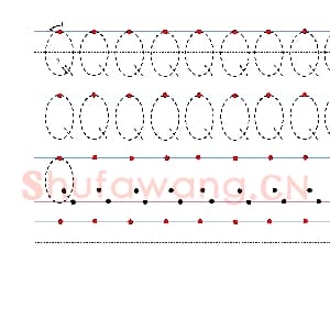 英文字母练习：手写字母专项训练 大写 Q.jpg