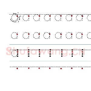 英文字母练习:手写字母专项训练 小写-a.jpg