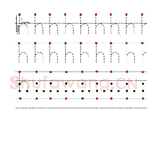 英文字母练习:手写字母专项训练 小写-h.jpg