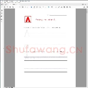 英文字母认知书写学习.pdf