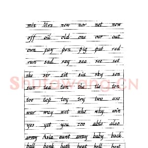 英文字母练习字帖：英文书法手写字帖.jpeg