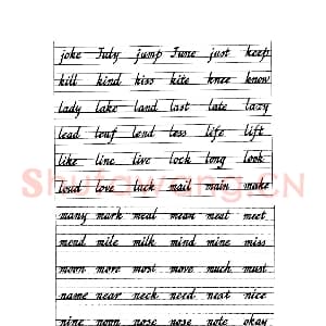 英文字母练习字帖：英文书法手写字帖.jpeg
