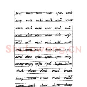 英文字母练习字帖：英文书法手写字帖.jpeg
