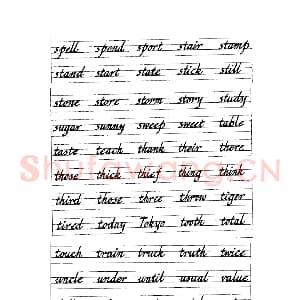 英文字母练习字帖：英文书法手写字帖.jpeg