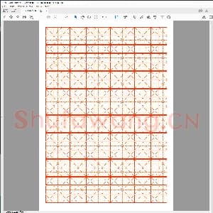 硬笔书法空白米字格模板.pdf