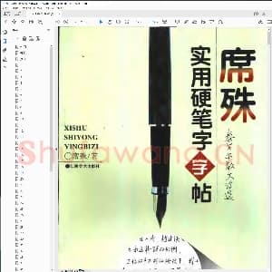 硬笔书法 席殊实用硬笔字字贴.pdf
