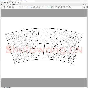 硬笔书法比赛专用纸白底款模板 诗词作品贴06.pdf