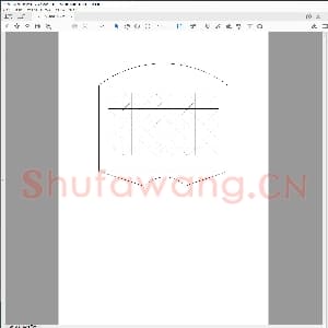 硬笔书法比赛专用纸白底款模板 诗词作品贴11.pdf
