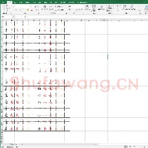硬笔书法练习格子模板：幼儿描红字帖模板.xls