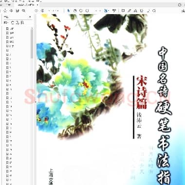 钱沛云 中国名诗硬笔写法指导 宋诗篇.pdf