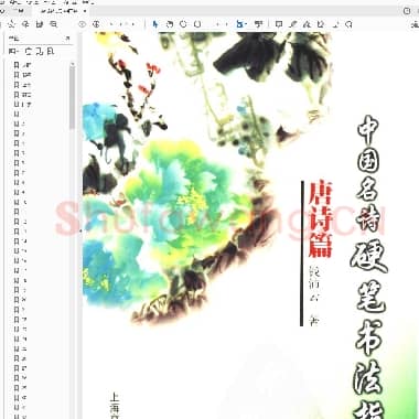 钱沛云 中国名诗硬笔写法指导 唐诗篇.pdf