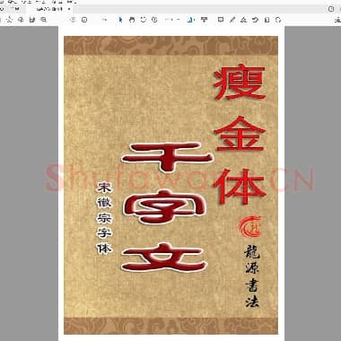 佚名 瘦金体 简体米字格描红.pdf