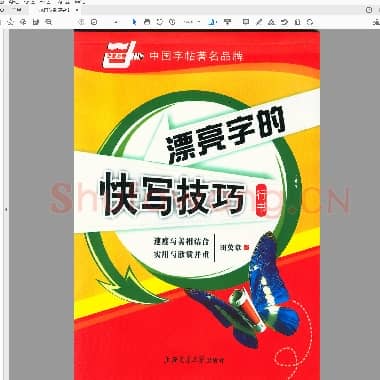 田英章 漂亮字的快写技巧 硬笔行书.pdf