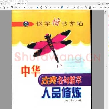 刘佳尚 人品修炼 中华古典名句精萃钢笔楷书字帖