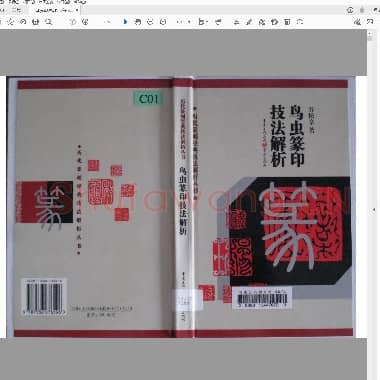鸟虫篆印技法解折.PDF|11.76 MB