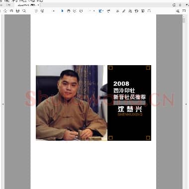 西泠新晋社员推荐—沉慧兴.PDF|4.79 MB