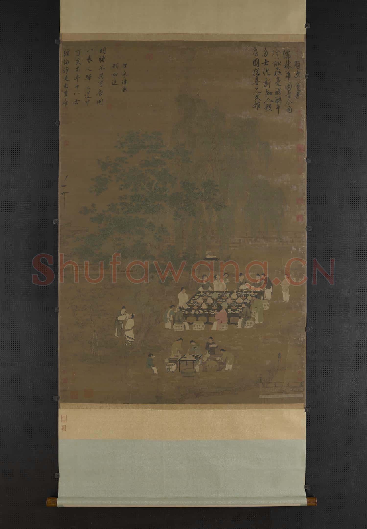 宋徽宗文會圖 軸