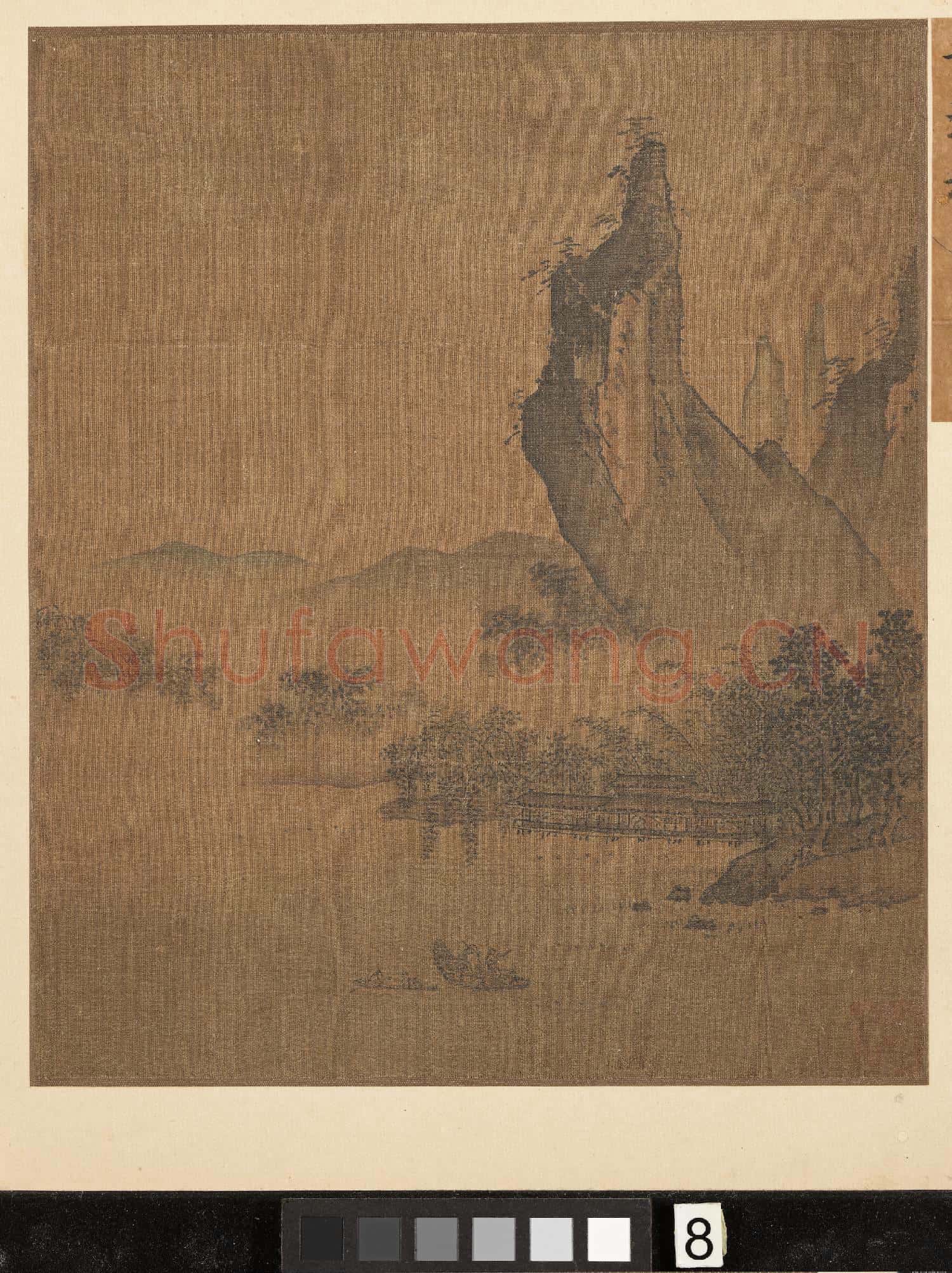 宋葉肖巖西湖十景圖 冊 平湖秋月