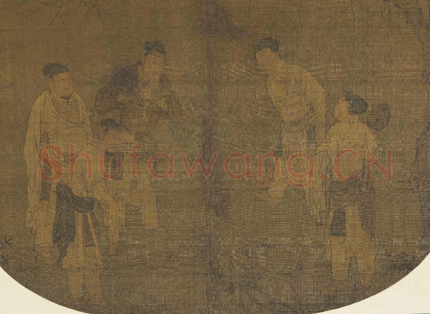藝苑藏真(上)冊 宋張敦禮閒庭蹴踘