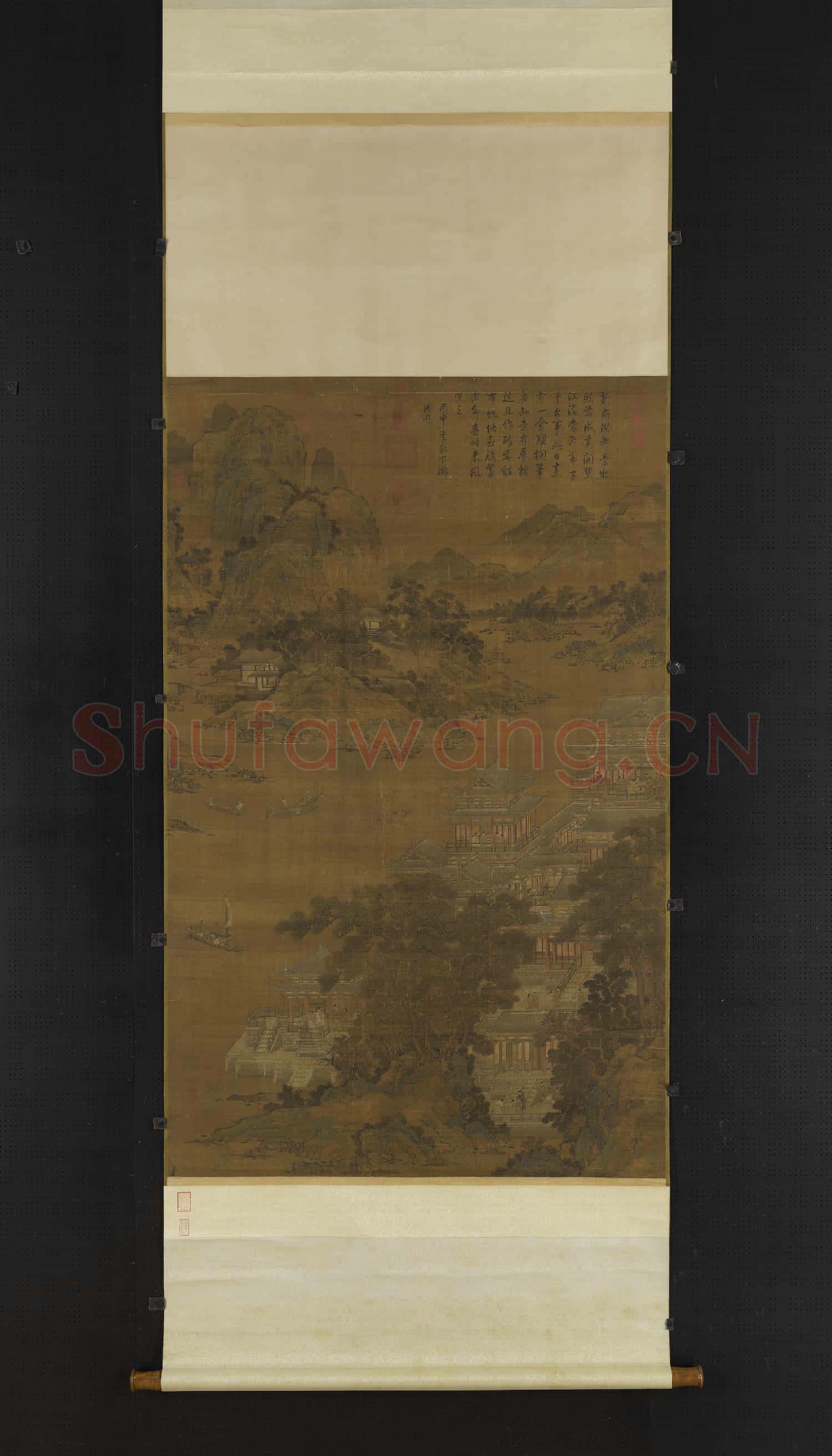 元人滕王閣圖 軸
