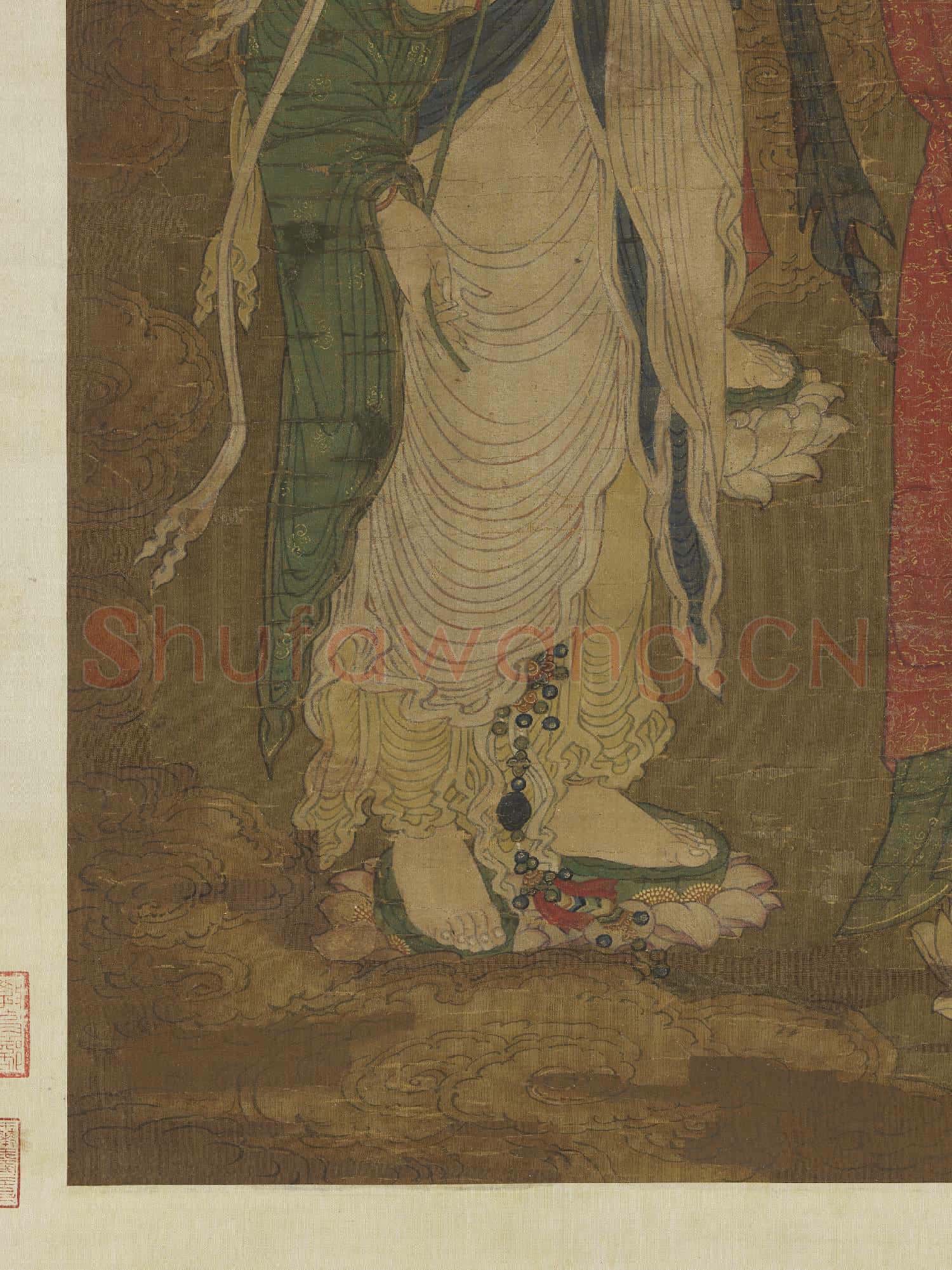 元人說經圖 軸