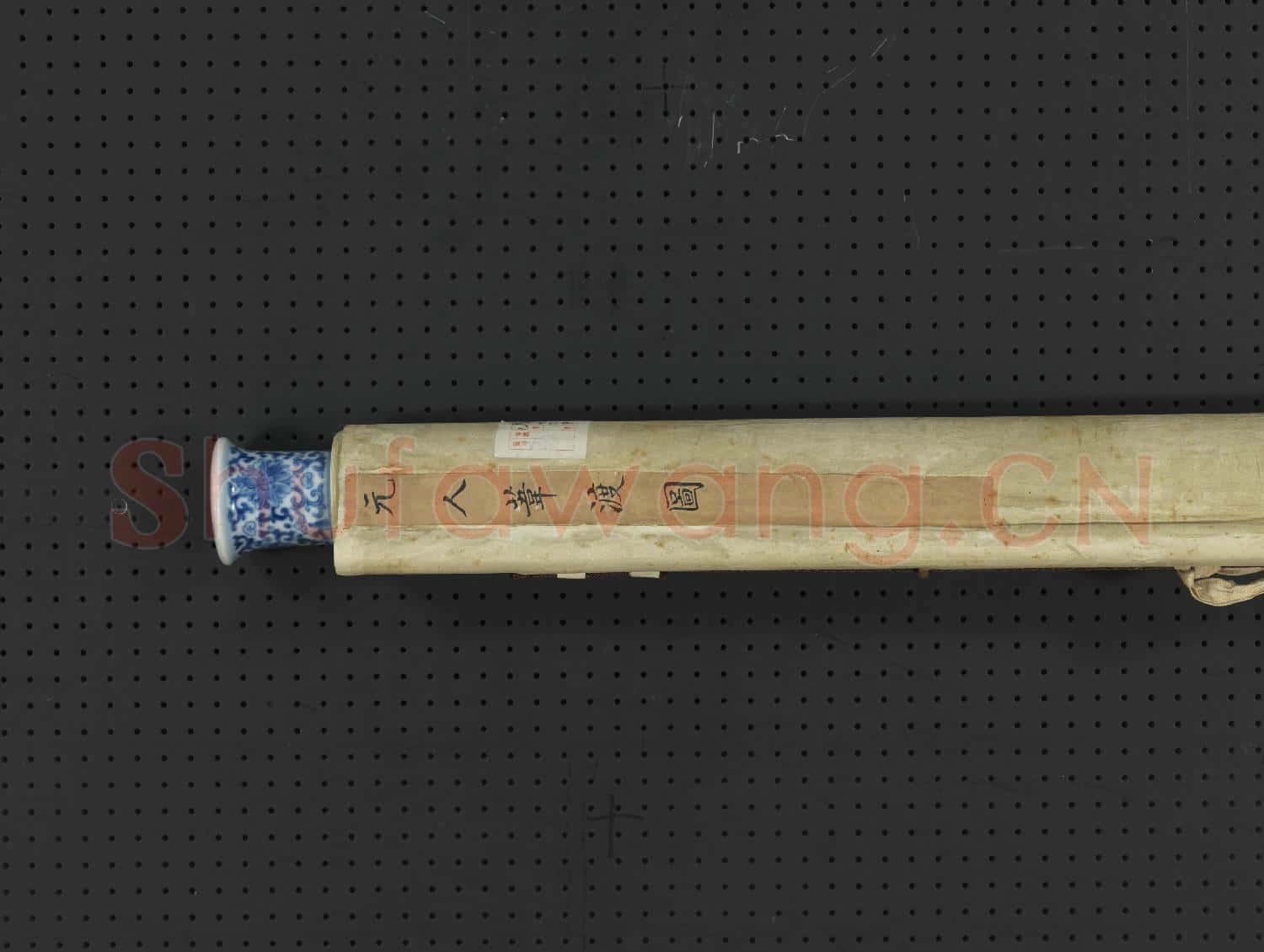 元人畫葦渡圖 軸
