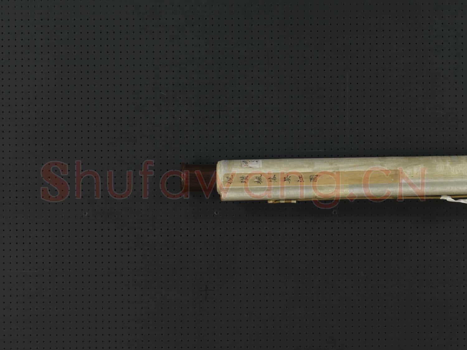 元倪瓚楓落吳江圖 軸