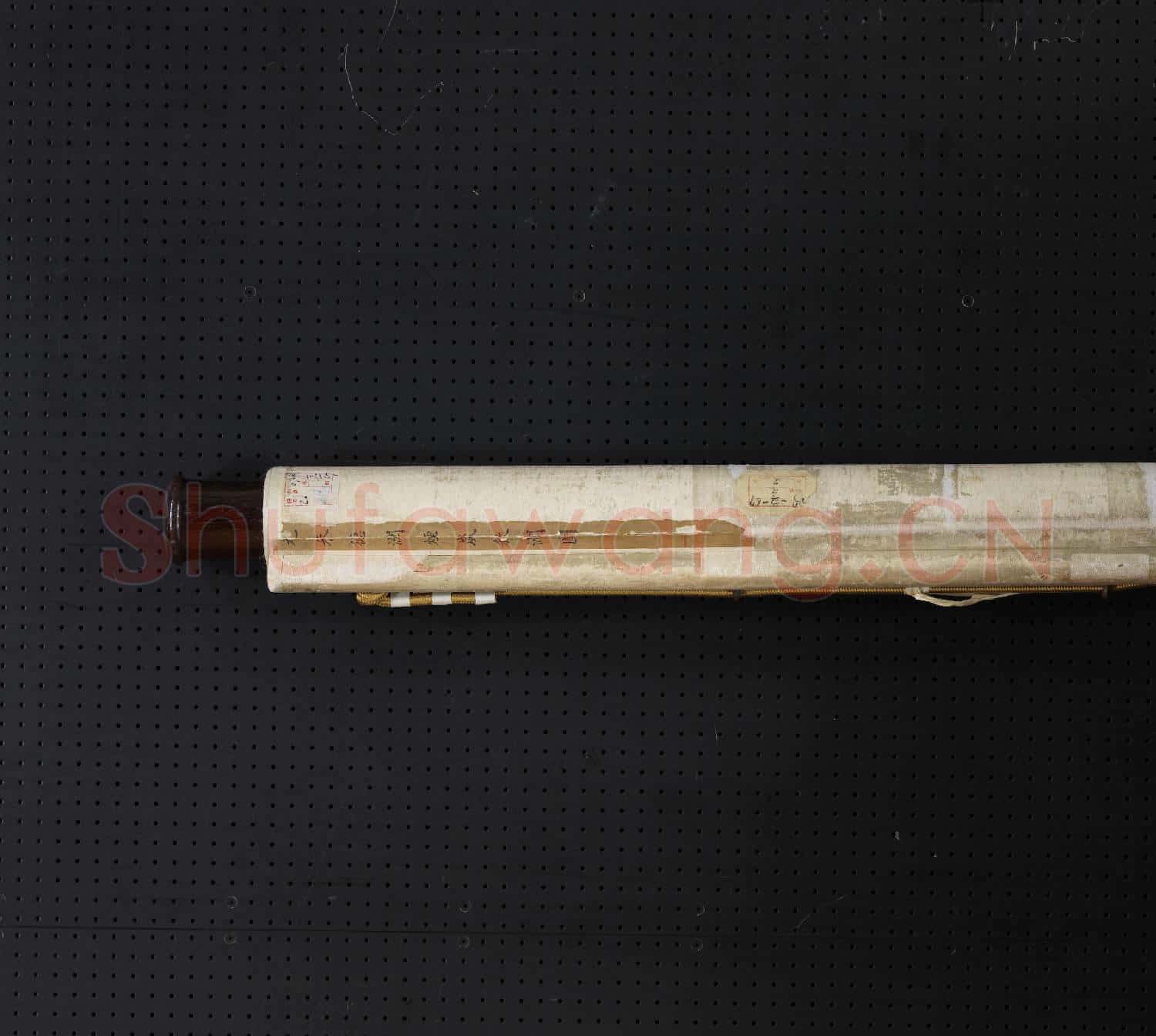元朱德潤烟嵐秋澗 軸