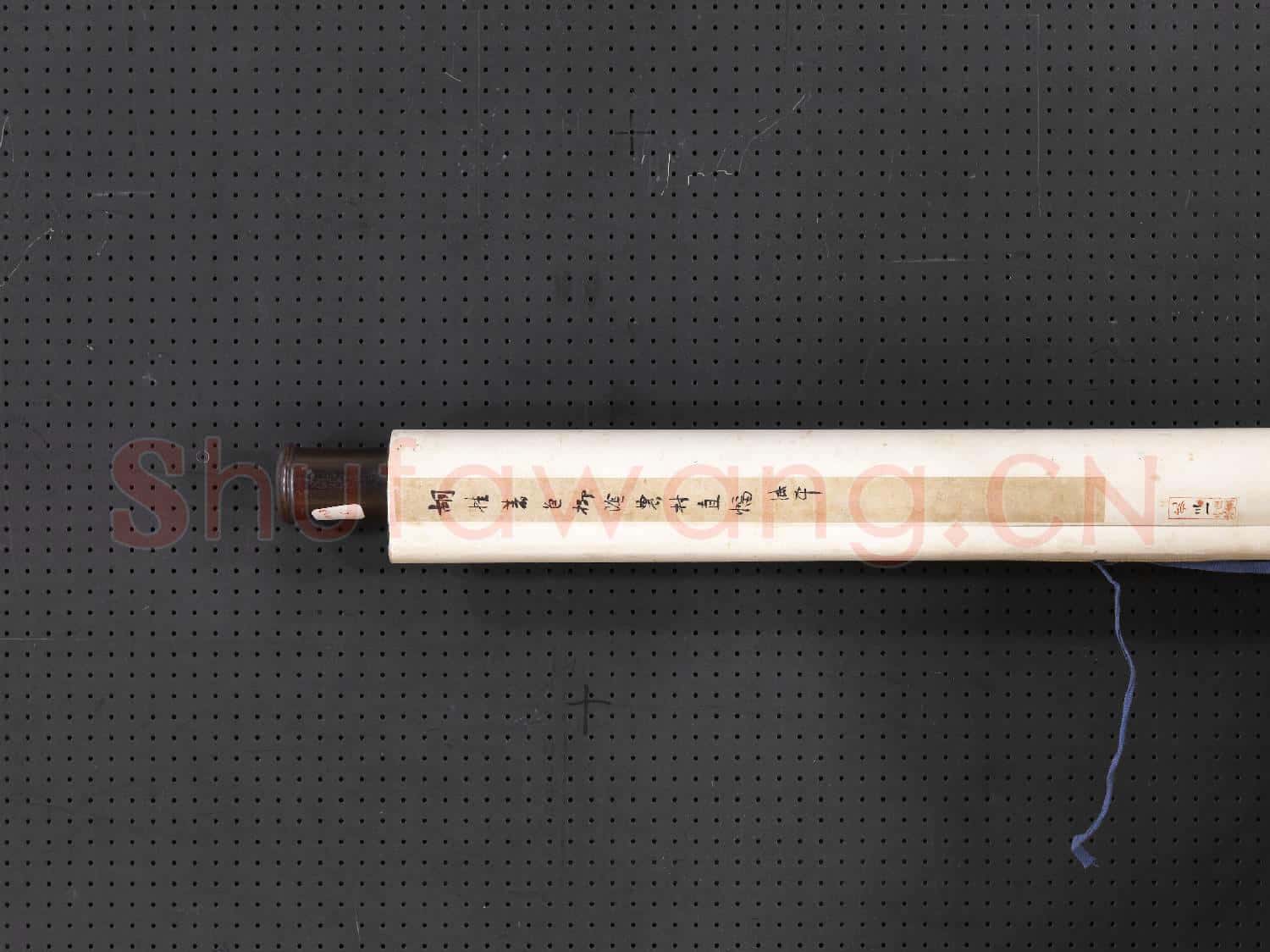 清胡桂柳蔭農村 軸