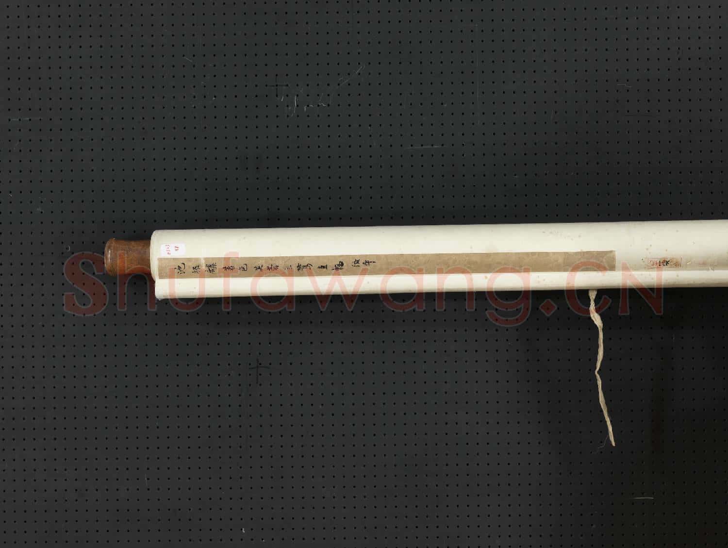 清沈振麟蓉塘立鷺 軸