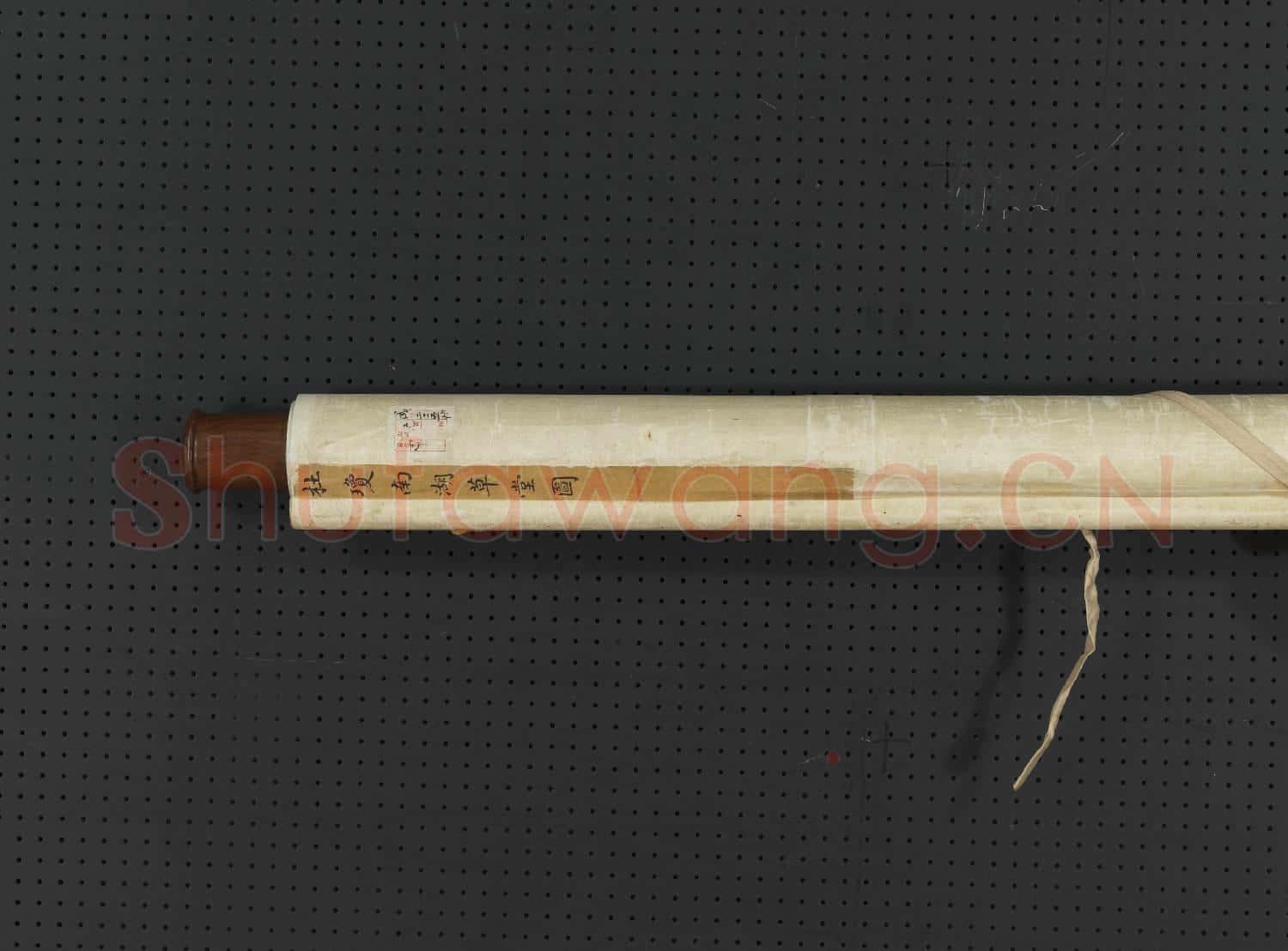 明杜瓊南湖草堂圖 軸