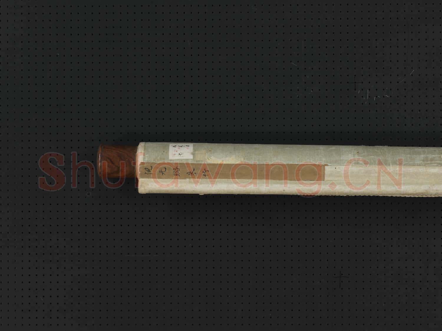 明倪元璐朱竹 軸