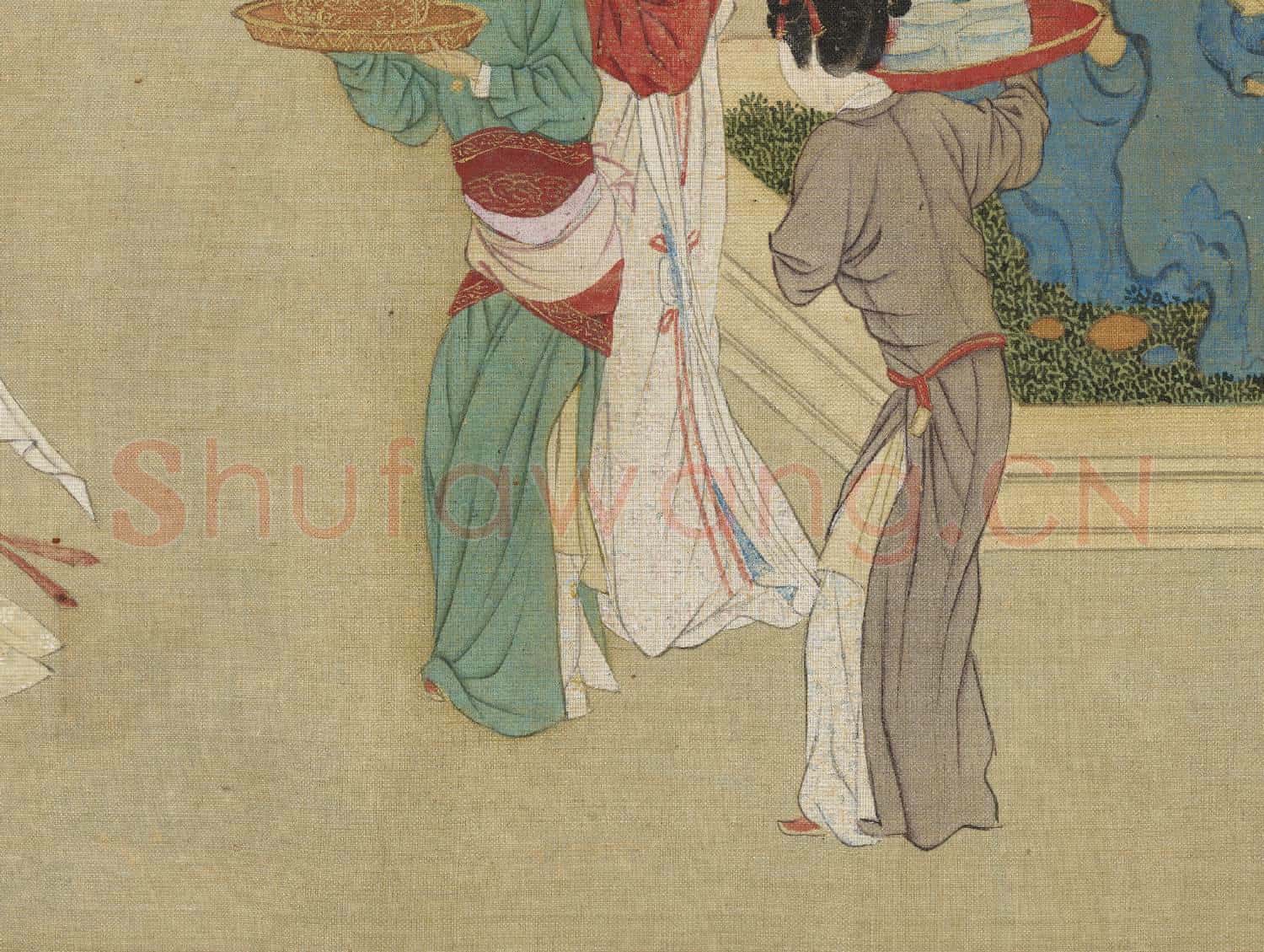 明仇英漢宮春曉 卷