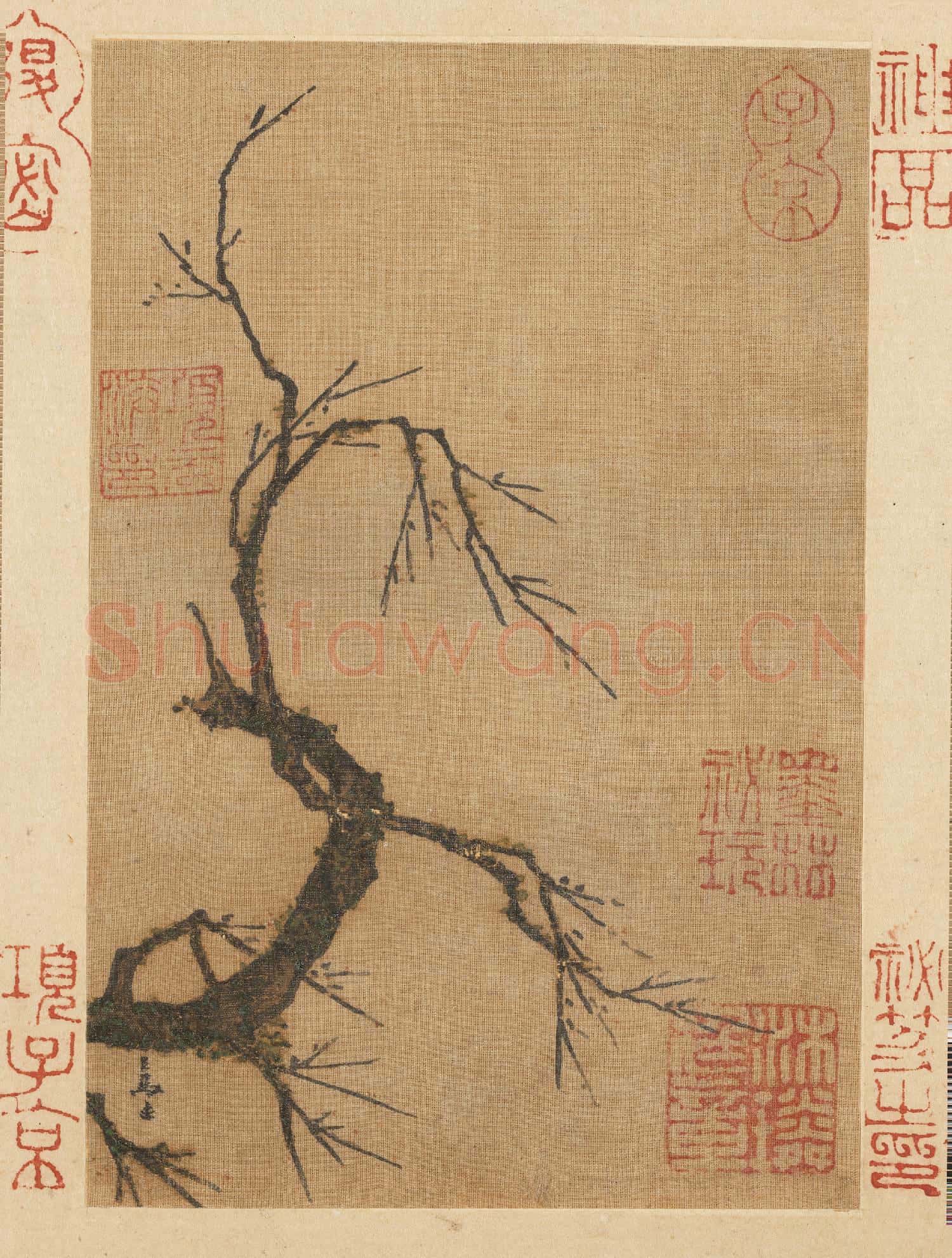 宋馬遠小品 冊 煙籠寒香