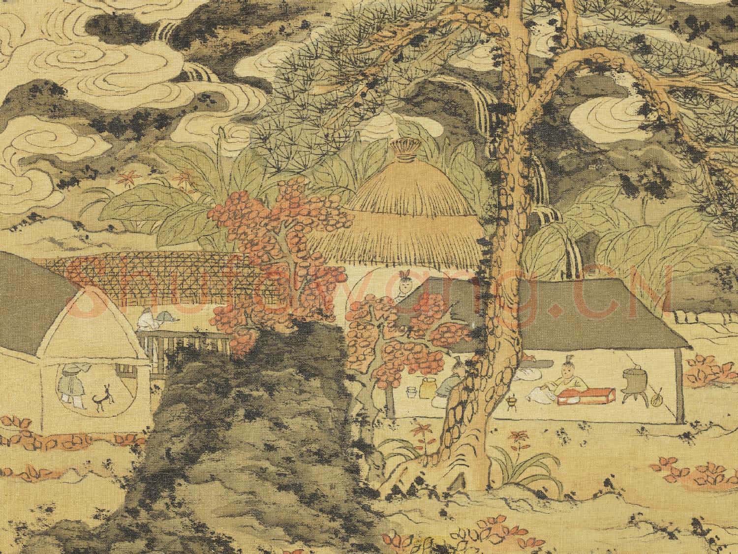 清陳字文房集錦 冊 松泉池館