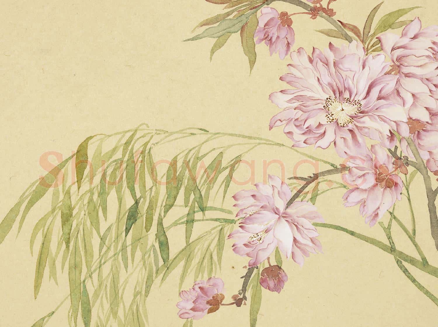 清惲壽平摹古 冊 春風圖