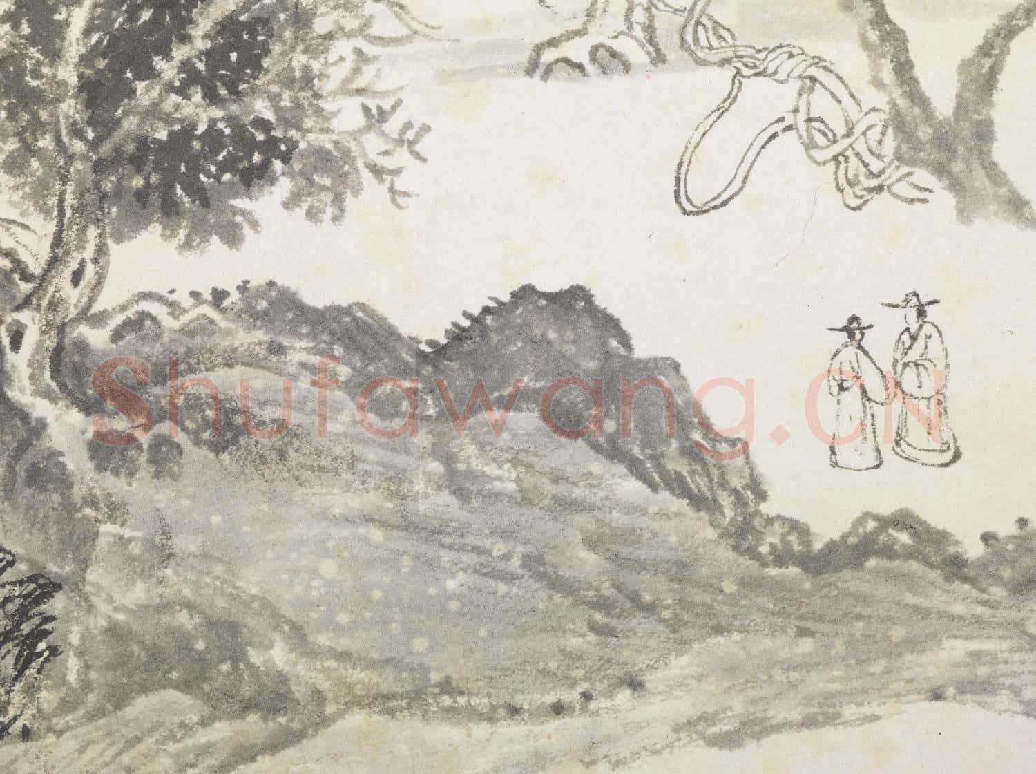 清惲壽平王翬花卉山水合冊 冊 法曹知白山水