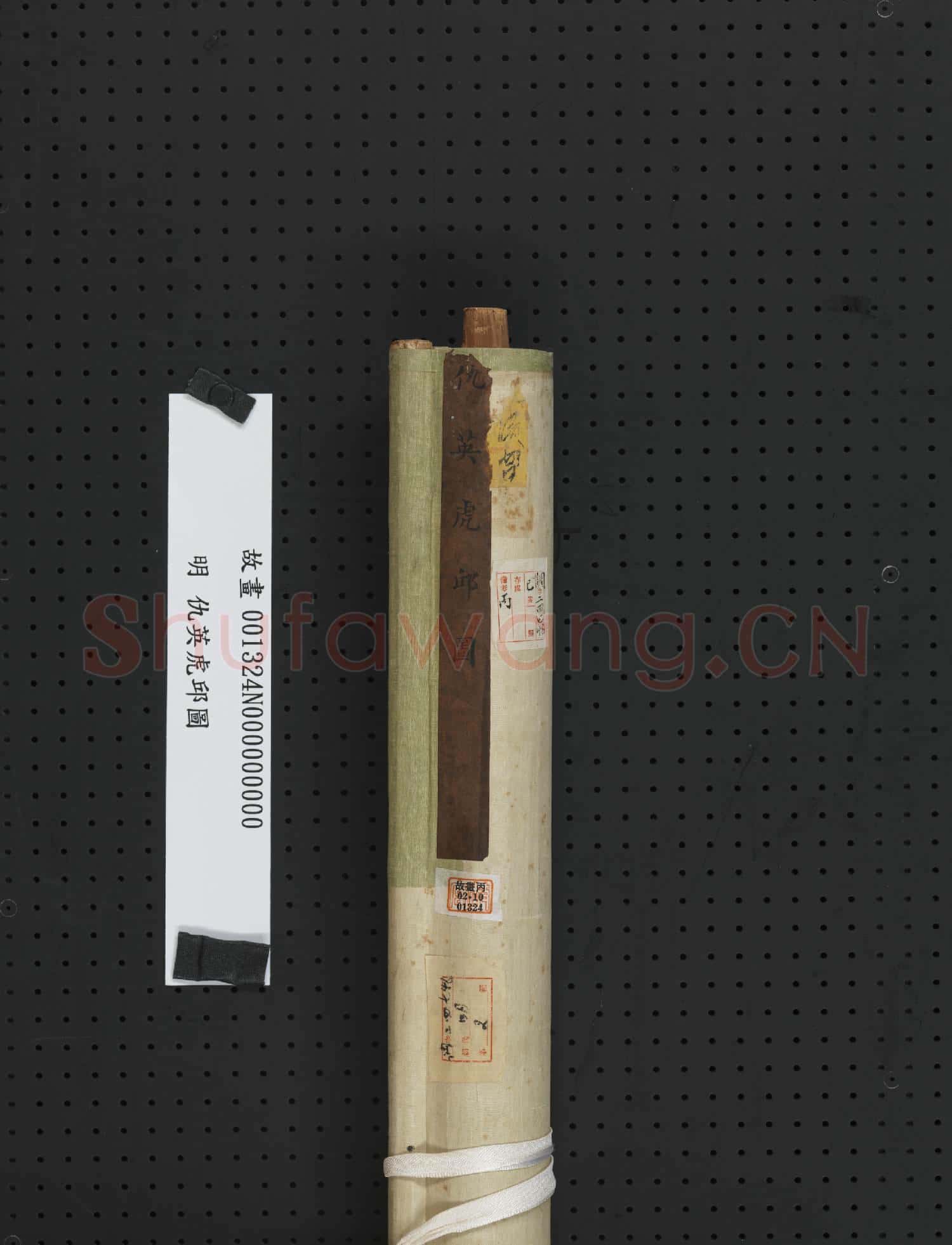 明仇英虎邱圖 軸