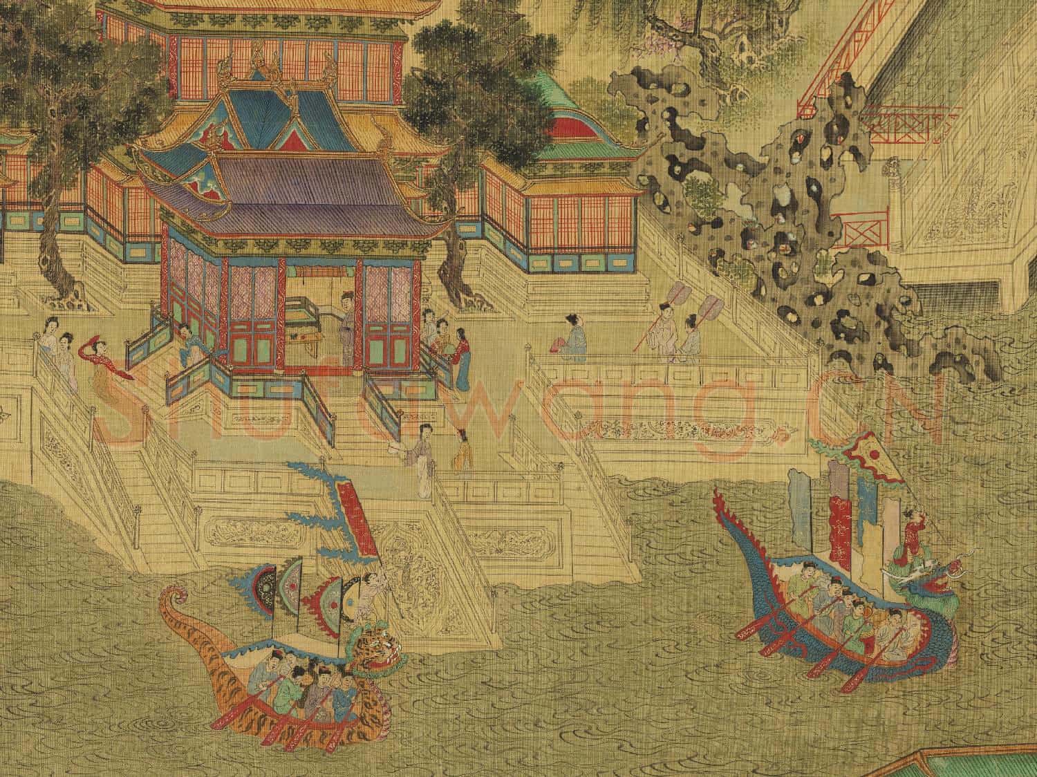 明仇英清明上河圖 卷