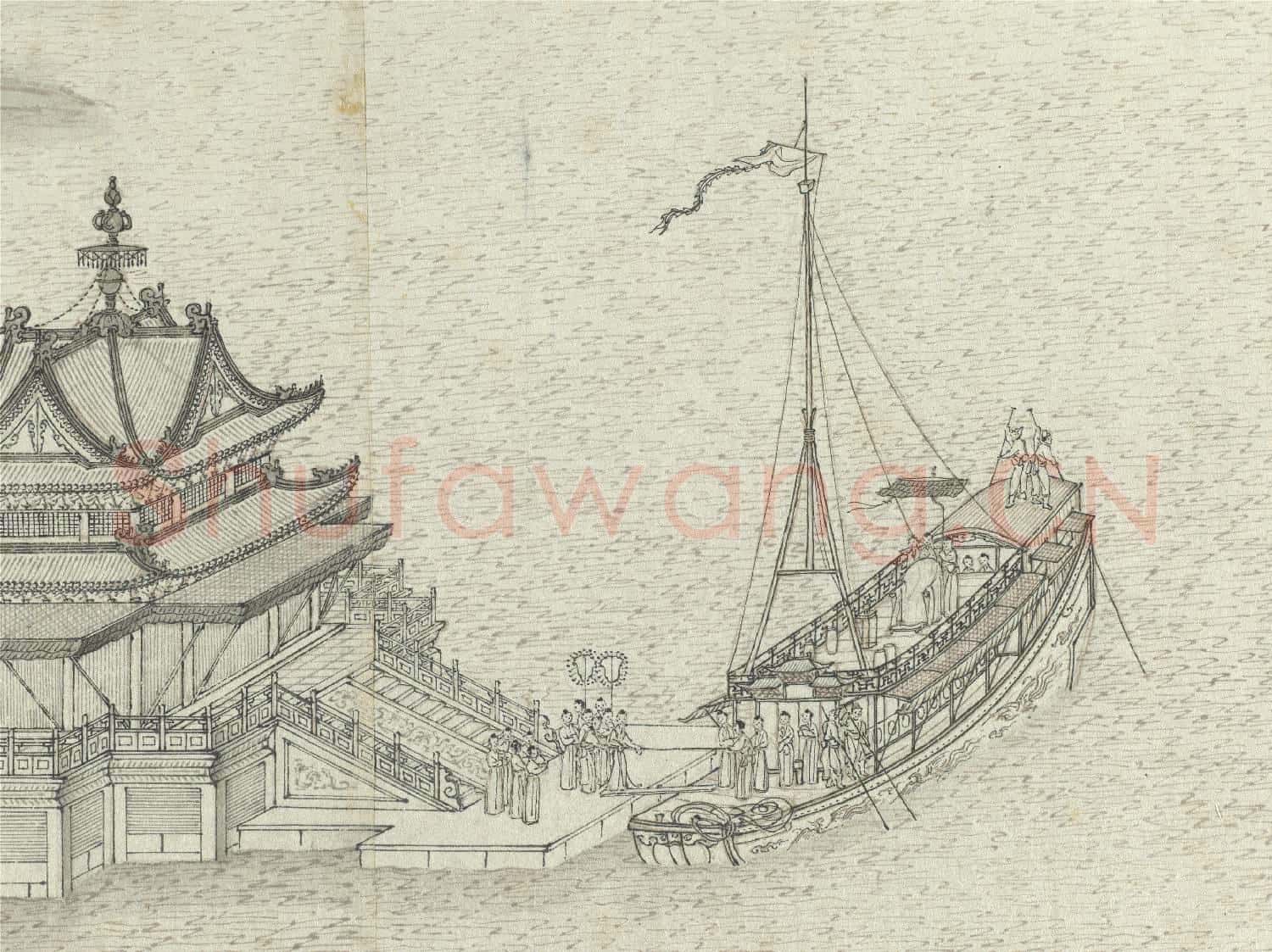 清沈源清明上河圖 卷