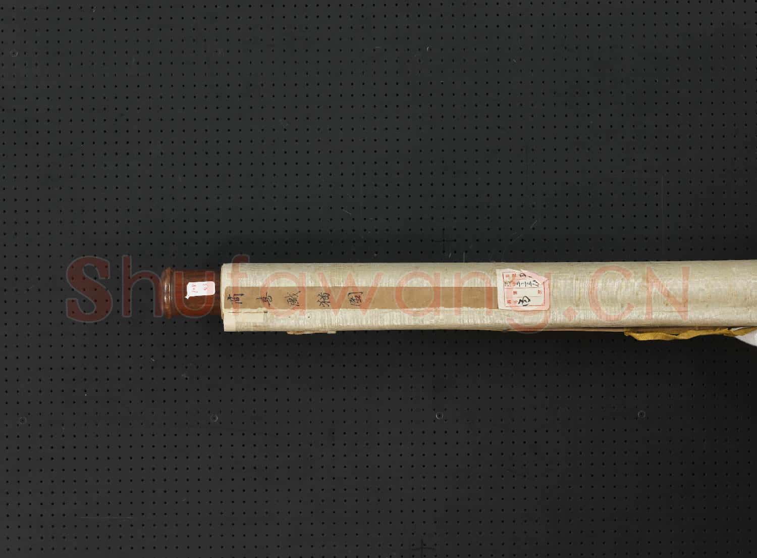明商喜戲貓圖 軸